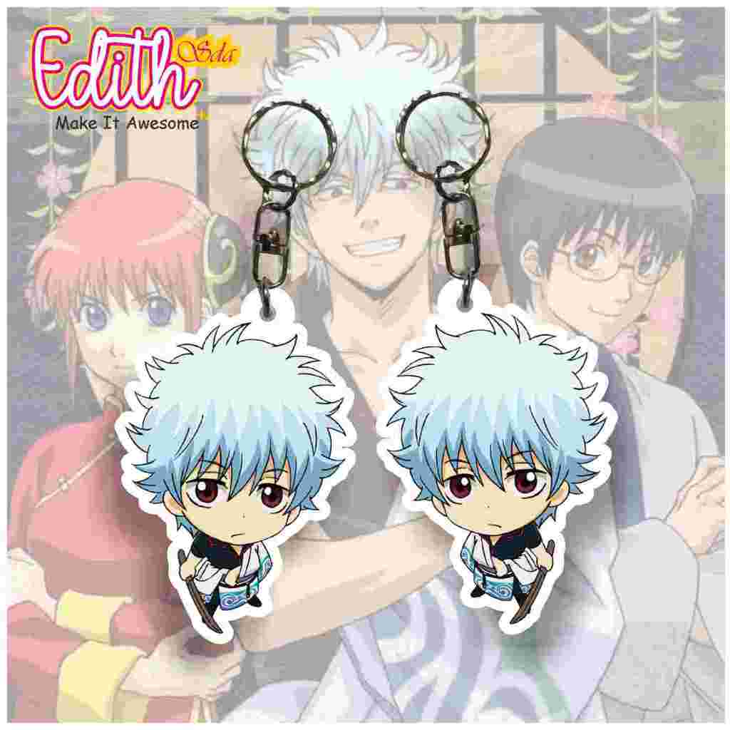 [BUKAN PO]  Gantungan Kunci Gintama / Keychain Gintama