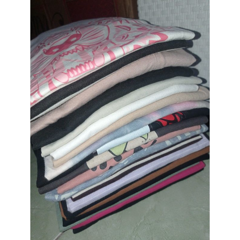 PRELOVE Baju Wanita RANDOM Kaos Bigsize kaos jumbo perempuan