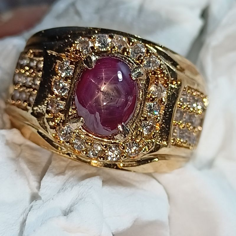 NATURAL BATU RUBY BURMA STAR