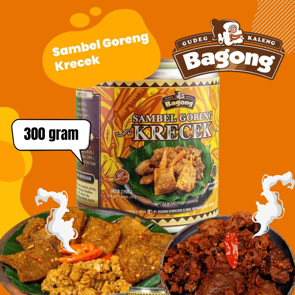 

Sambal Krecek - Gudeg Kaleng Bagong Yu Djum Khas Jogja