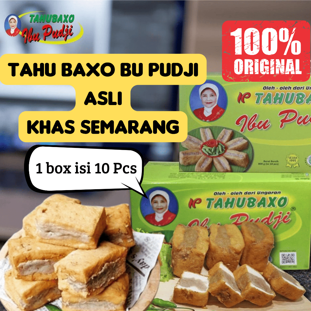 

Tahu Baxo Tahu Bakso Bu Pudji Semarang Frozen (1 Box isi 10pcs) - Bungkus Biasa