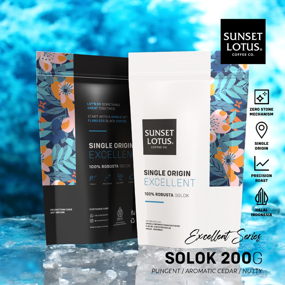 

Sunset Lotus Excellent Robusta Solok 200g