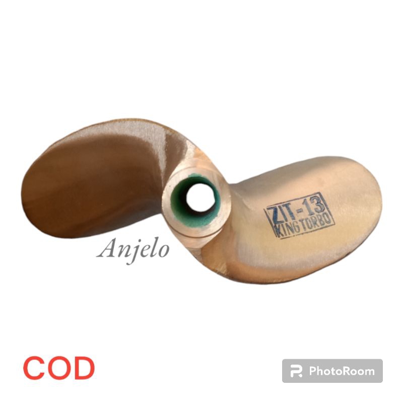 kipas baling perahu balap zit13 kuningan