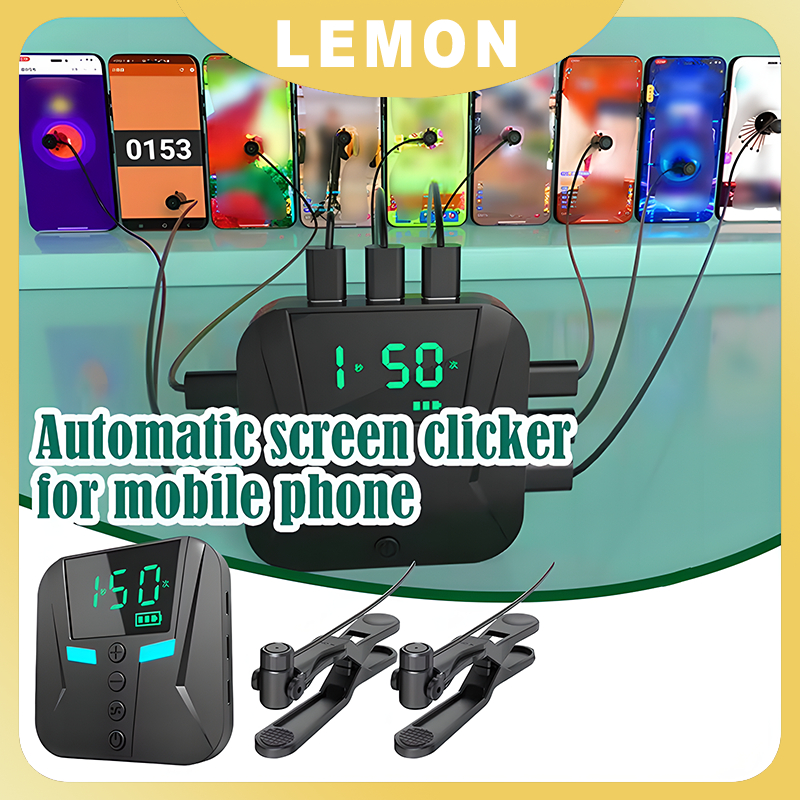 Auto Clicker Alat Tap Tap Layar untuk Smart Phone Multifunctional Layar Ponsel Klik Otomatis Auto