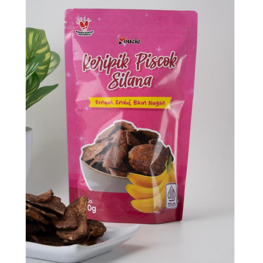 

Silana Banana Chips Chocolate - Keripik Pisang Cokelat