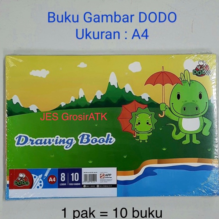 

Obral Belanja Buku Gambar DODO A4 1 pak 1 buku