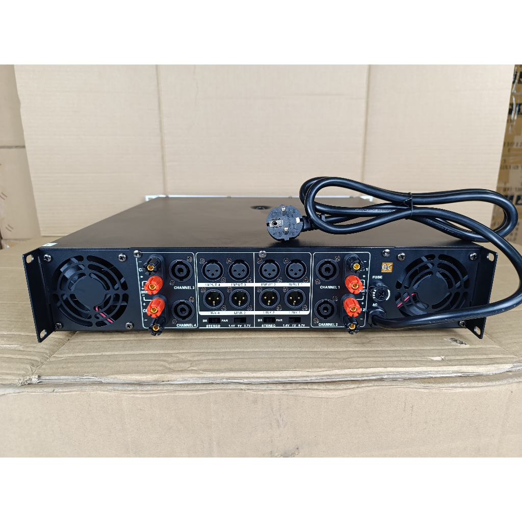 (YM) POWER AMPLIFIER SOUNDSTANDAR TD 8004 /TD 10004 /TD 12004 == TD8004 / TD1004 / TD12004