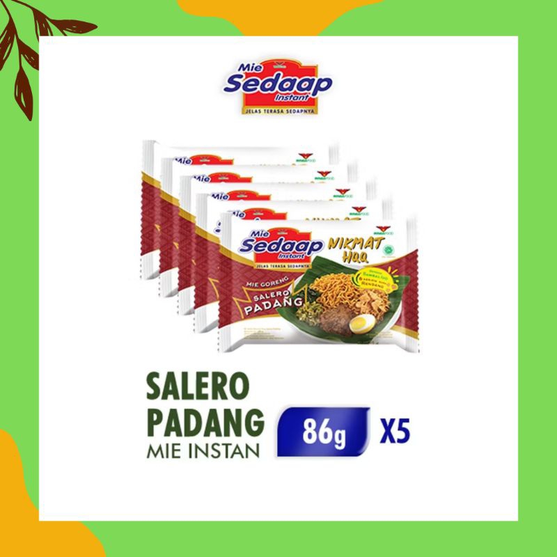 

MIE INSTAN SEDAAP SALERO PADANG