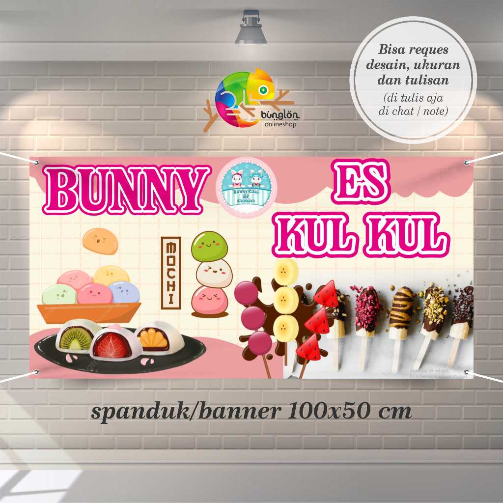 Cetak Spanduk Banner Es Kul Kul