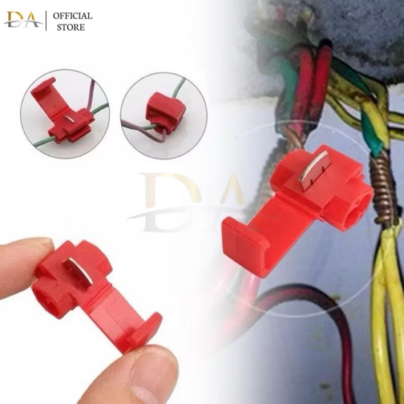 Konektor Kabel Jumper Scotch Lock Penyambung Klip Pengaman Kabel Kupas