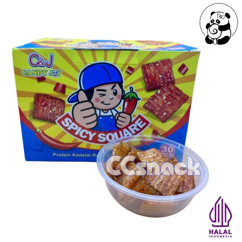 

C&J LATIAO SPICY SQUARE BOX ISI 30