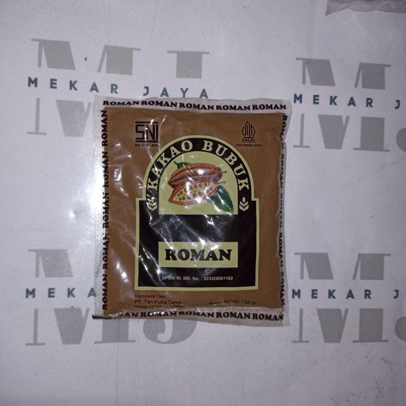 

KAKAO COKLAT BUBUK ROMAN