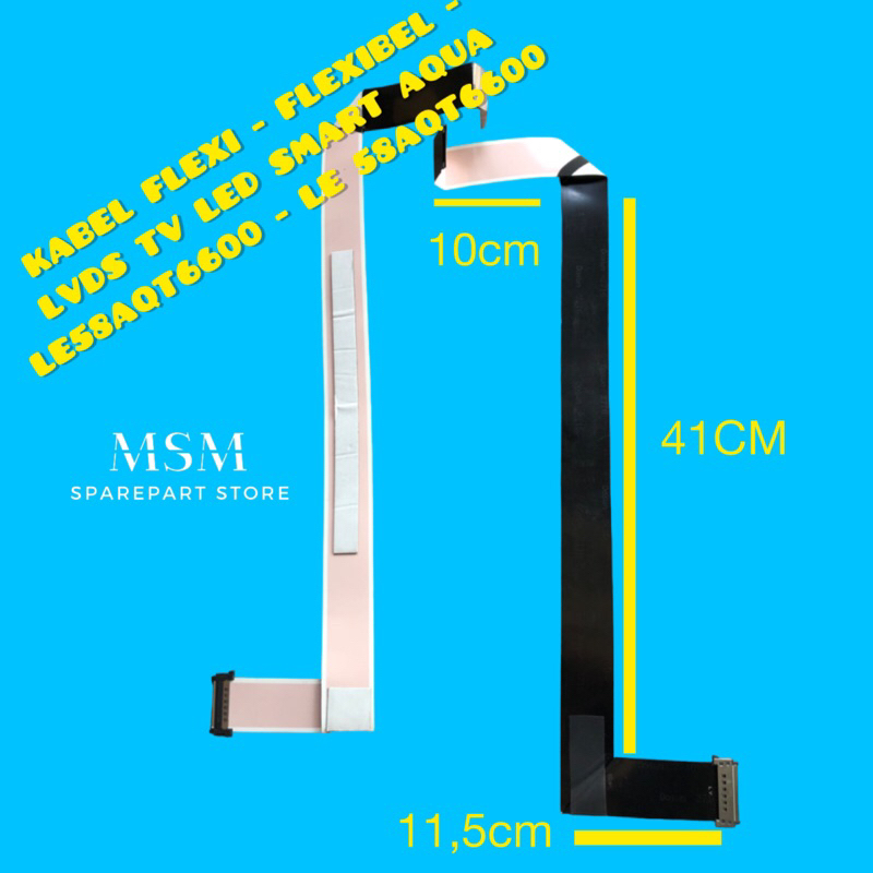 KABEL FLEXI - FLEXIBEL - LVDS TV LED SMART AQUA LE58AQT6600 - LE 58AQT6600