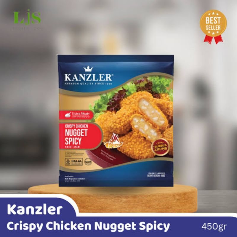 

nugget kanzler crispy chiken spicy 450 gr