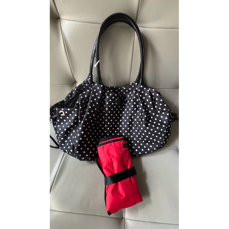 PL Kate Spade Baby Bag Nylon Polkadot