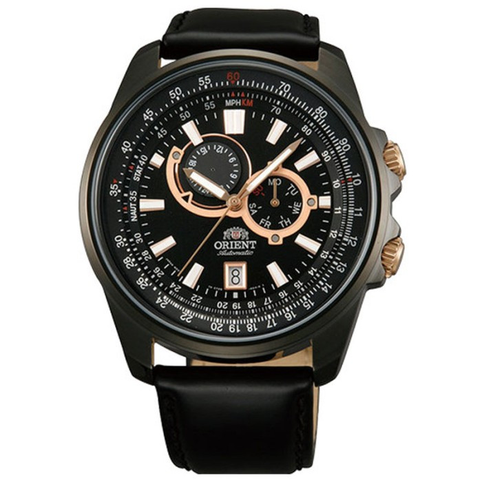 ORIENT FET0Q002B0 Jam Tangan Pria Automatic Leather Strap