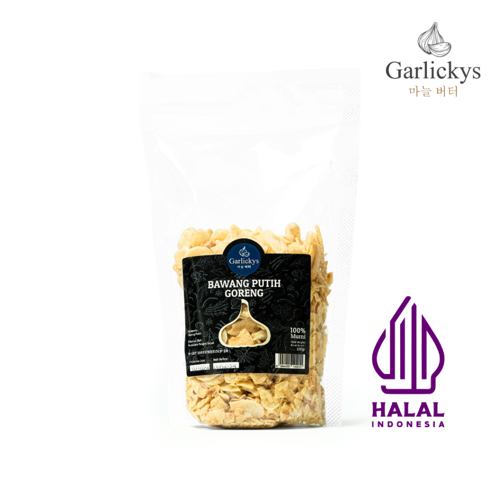 

GARLICKYS Bawang Putih Goreng Asli Tanpa Tepung