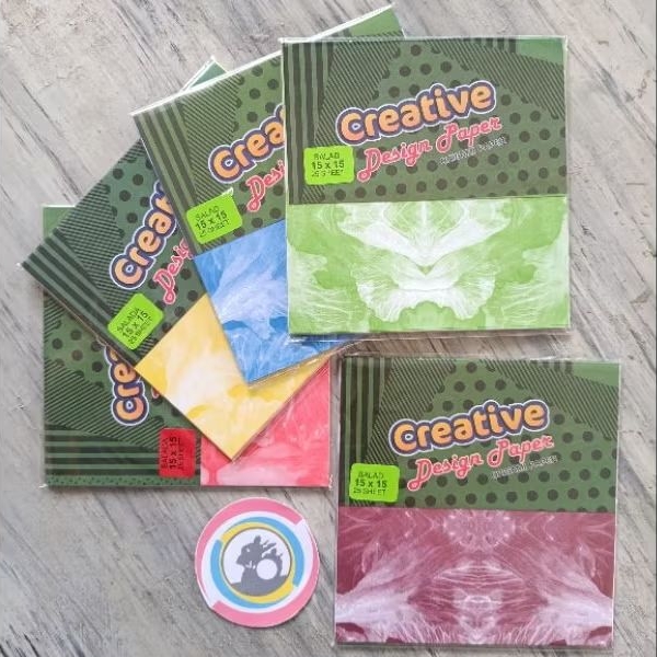 

ASTURO Kertas Origami Motif Salada 15X15