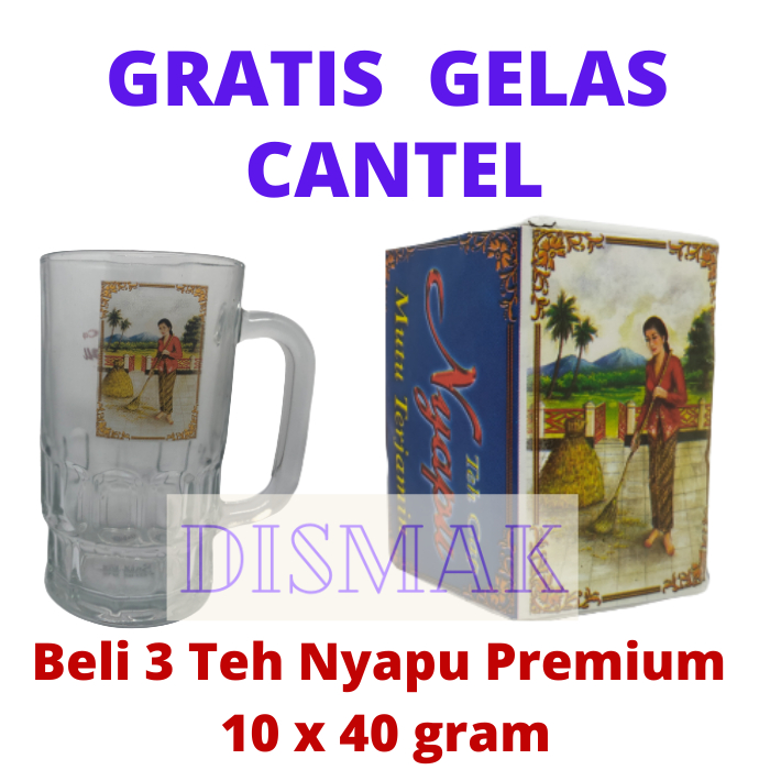 

Teh Nyapu premium 10 X 40 gram