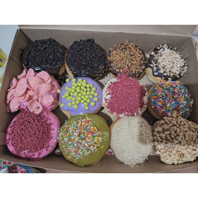 

Donat Mini Empuk Mix Campur isi 12