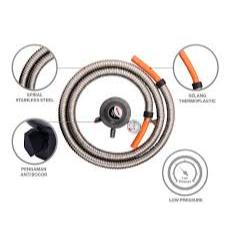 Regulator Gas Rinnai RG 622MS Selang Regulator Kompor Selang Kompor