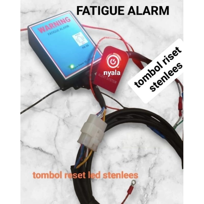 fatigue alarm/alarm fatigue tombol reset stenlees