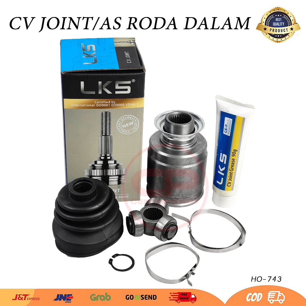 cv joint as roda as kopel kokel bohel driveshaft dalam kanan kiri crv rd re gen2 gen3 odyssey Rb1 20