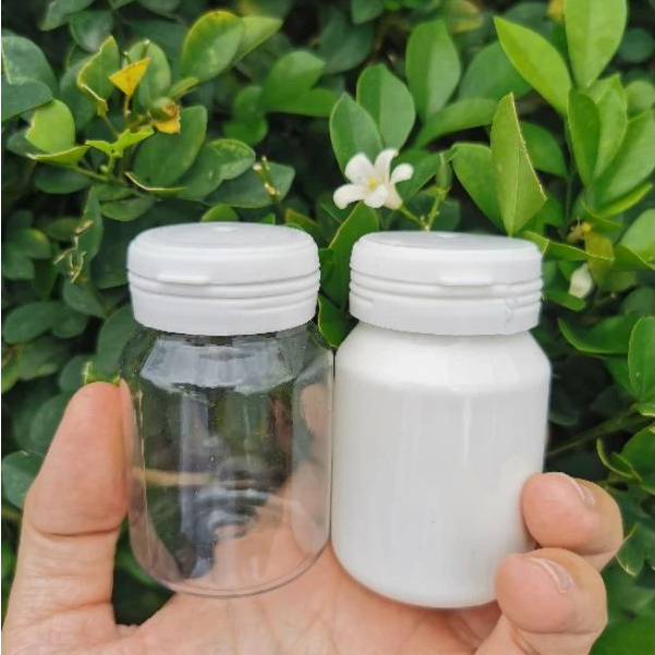 BOTOL KAPSUL ISI 30 DAN 60/BOTOL OBAT 30 KAPSUL DAN 60 KAPSUL/PLASTIK BOTOL