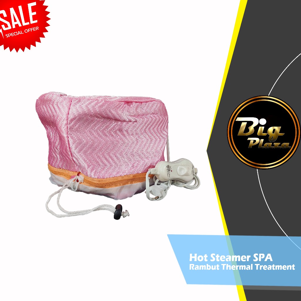Hot Steamer SPA Rambut Thermal Treatment Topi Creambath 0850