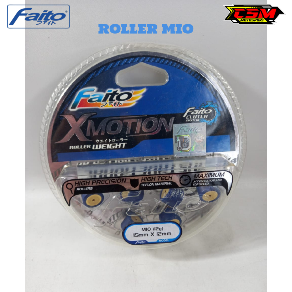 ROLLER FAITO RACING X-MOTION MIO MIO J XRIDE 115 FAITO X-MOTION