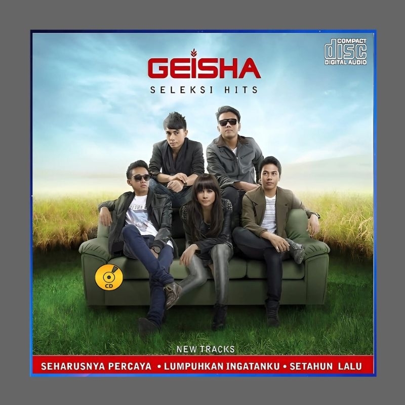 Kaset Cd Mobil Lagu Geisha - Kaset Cd Lagu Hits - Lagu Pop Hits