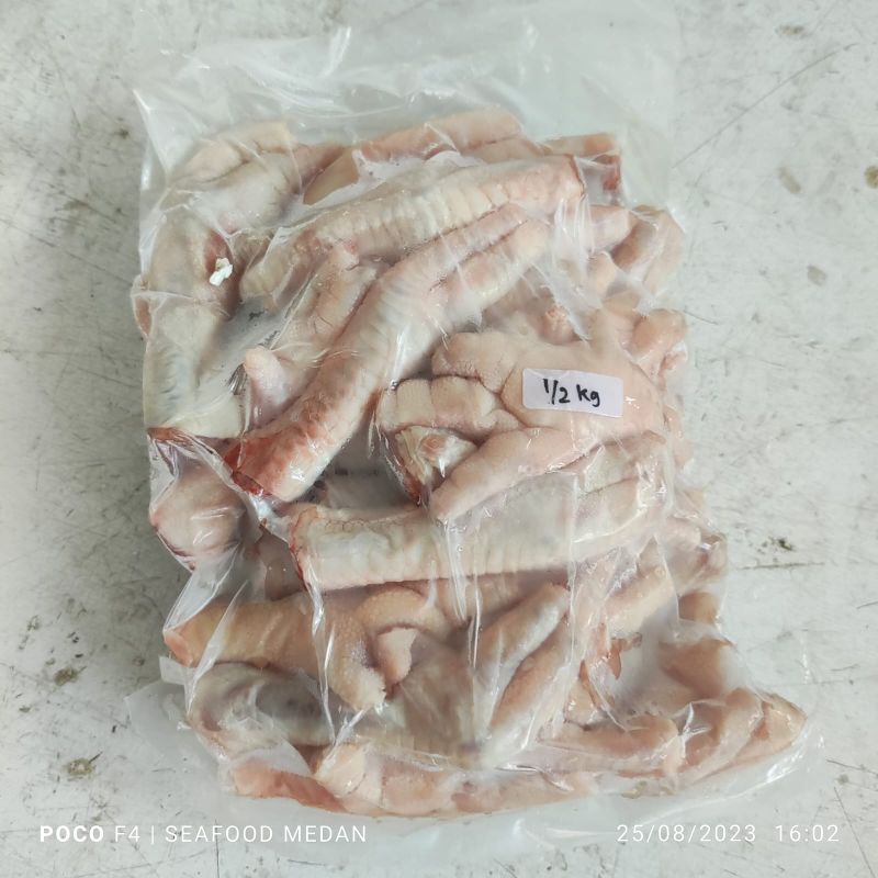 

Ceker Ayam Premium Kemasan 500 gr/pack