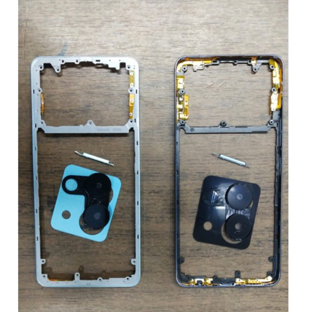 Bezel Tutup Mesin Vivo Y36 4g + Kaca Kamera