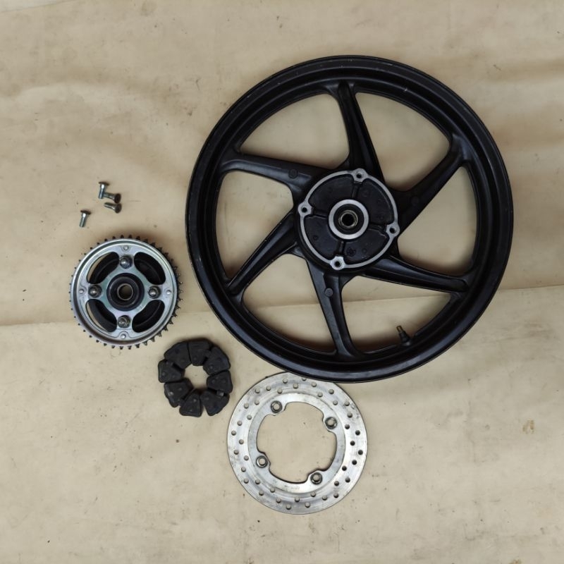 Velg Belakang Cb150r Original Copotan For Megapro Mono