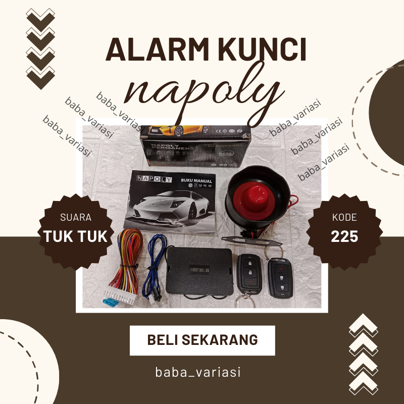 Alarm Remot Mobil Universal Model Remote All New Avanza 2012