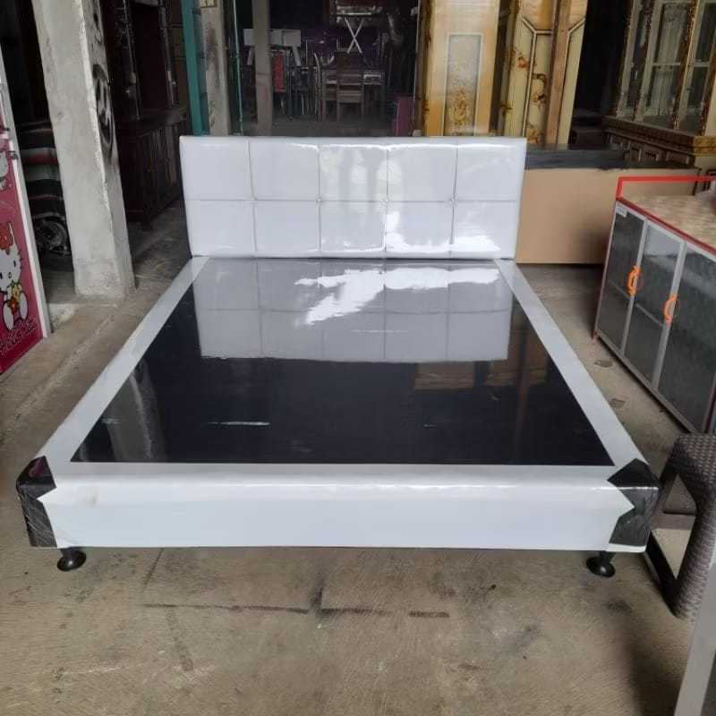 Divan Sandaran Kasur Ukuran 180x200 / Ranjang Dipan Kasur No 1 Murah / Divan Gantung Minimalis