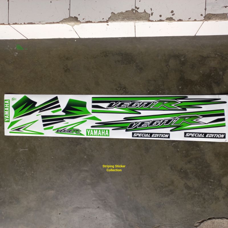 Striping Sticker Motor Yamaha Vega r Lama Custom Model Fiz r Limited Spesial Edition Custom Malaysia