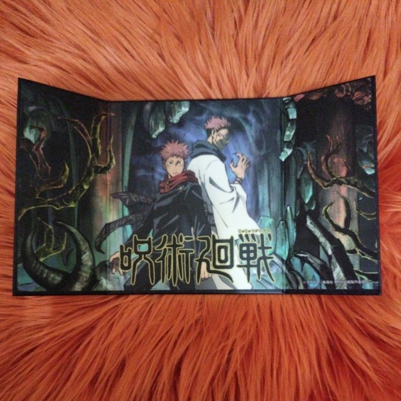 Official Merch Affordable "Jujutsu Kaisen Shikishi" Versi Sukuna Yeji