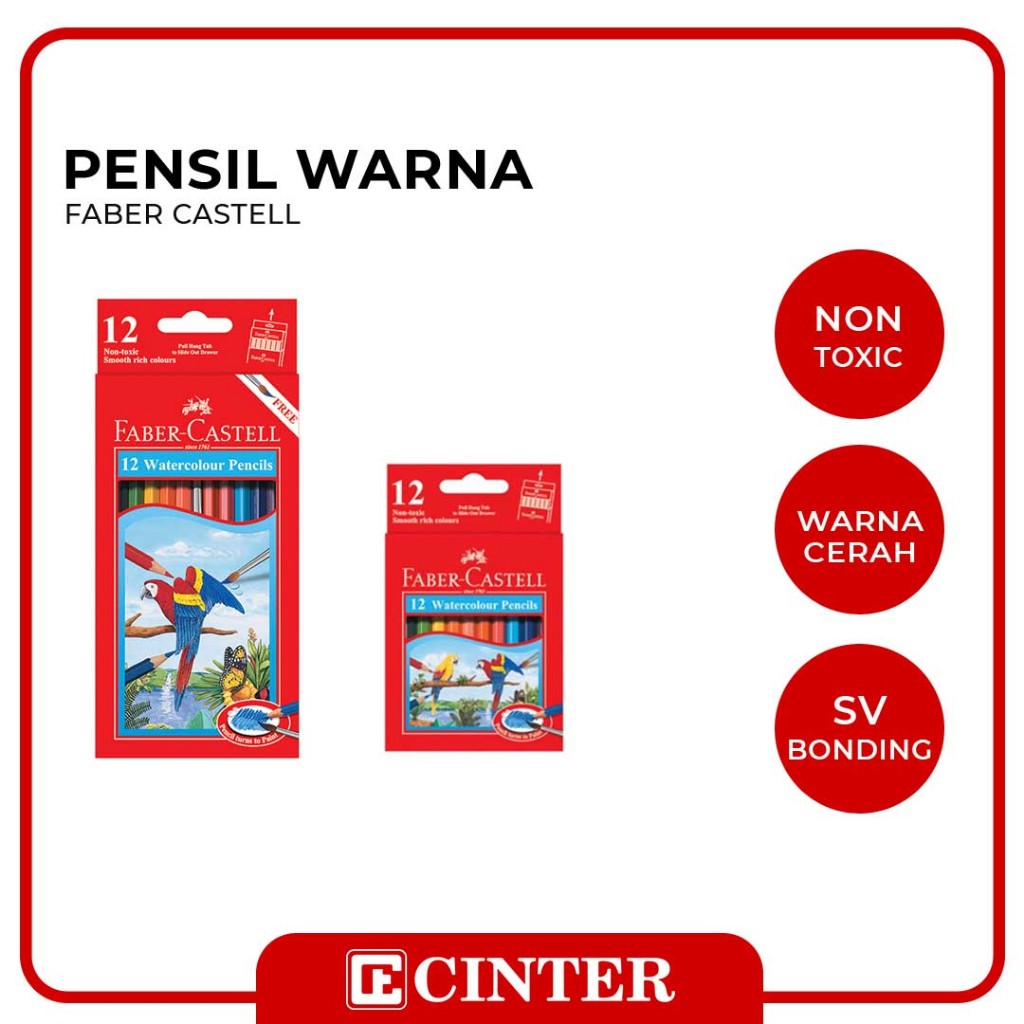 

FABER CASTELL - Watercolour Pencils cat Air