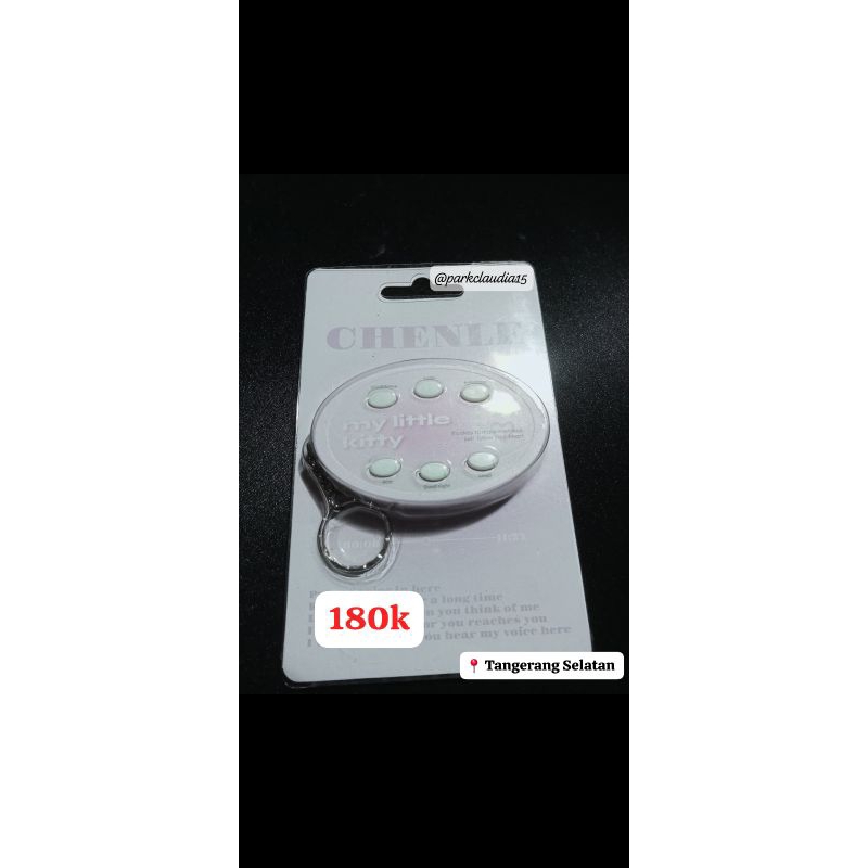 (baca desk sebelum co)Voice keyring chenle nct dream(180k)