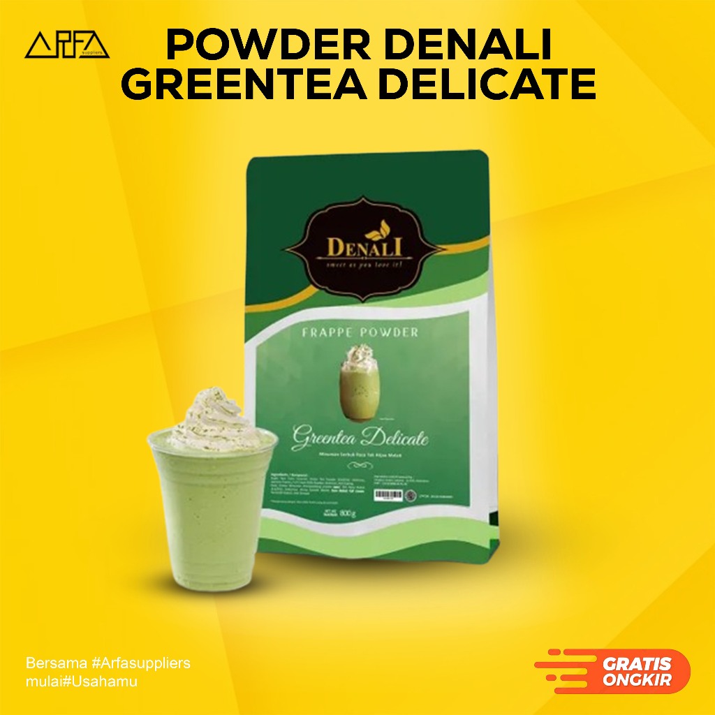 

powder premium denali greentea delicate