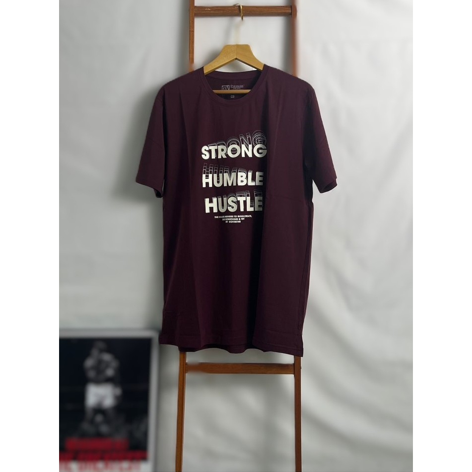 T-shirt Goviboss / Kaos Goviboss / Kaos Oblong Goviboss "STRONG" Ukuran XL - XXL