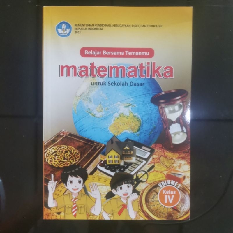 

Buku pelajaran matematika volume 1 kurikulum merdeka untuk kelas 4 SD/MI