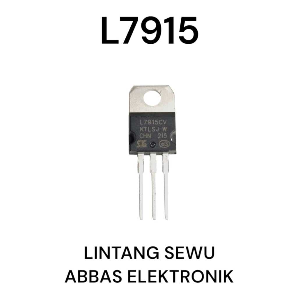 IC Regulator L7915 7915CV L 7915 Transistor Regulator