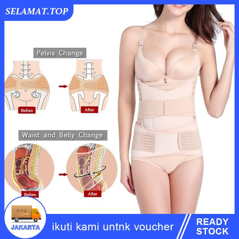 Korset Gurita Baru Pelangsing Stagen Pengecil Perut Buncit Korset Ibu Pasca Habis Melahirkan Caesar 