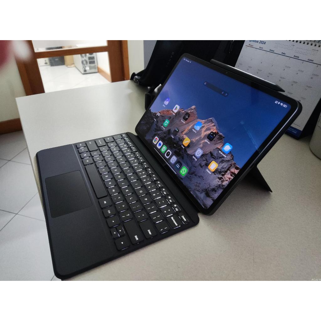 [PL] Xiaomi Pad 6S Pro Touchpad Keyboard | 78 keys | Koneksi magnetic | Keyboard Xiaomi Pad