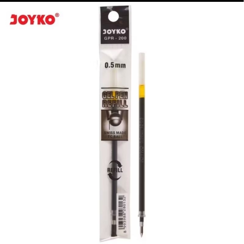 

Refill Isi Ulang Tinta Pena KENKO Gel Pen KE-SERIES 0.5 mm Black