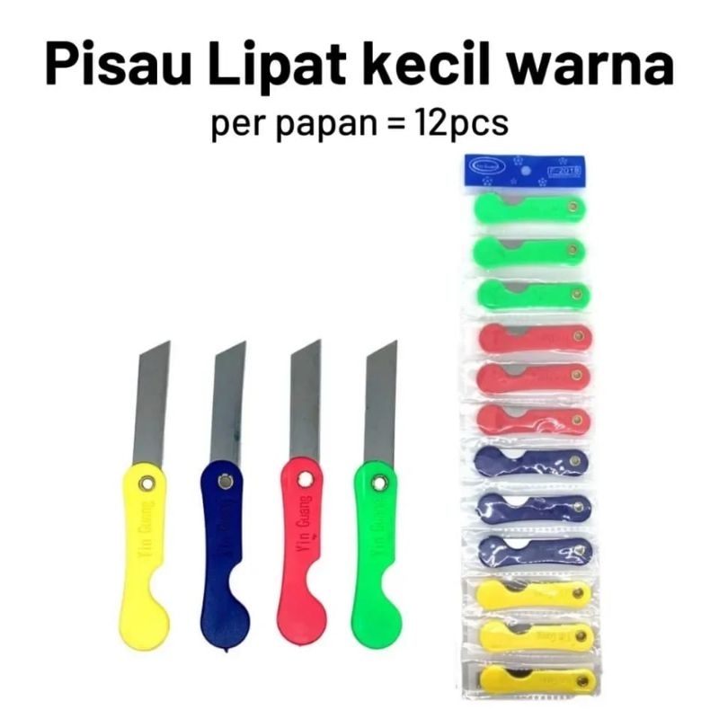 

PISAU LIPAT KECIL ISI 12 PCS PISAU LIPAT