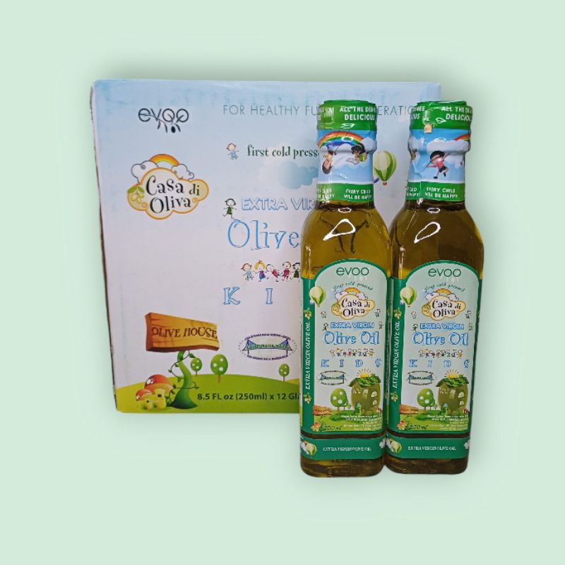 

minyak zaitun casa de olivia 250ml extra virgin olive oil kids exp terbaru 2026