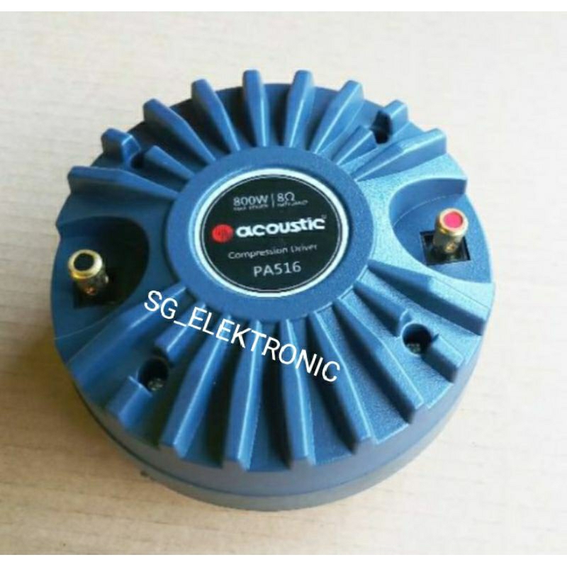 Driver twetter acoustic 800 watt